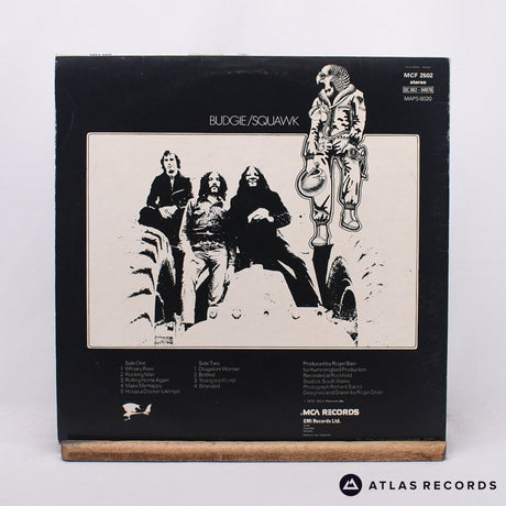 Budgie - Squawk - Reissue LP Vinyl Record - EX/EX
