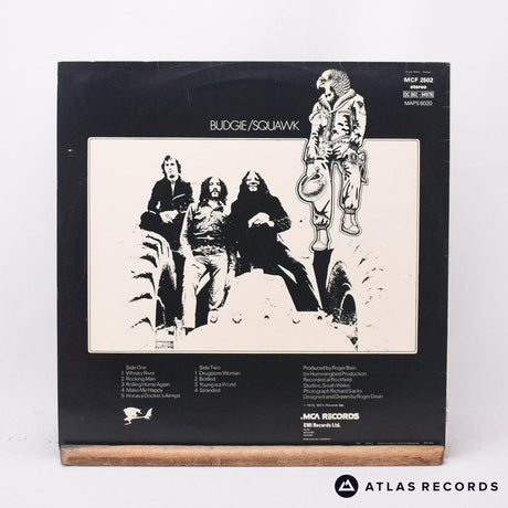 Budgie - Squawk - Reissue A-1 B-1 LP Vinyl Record - VG+/EX