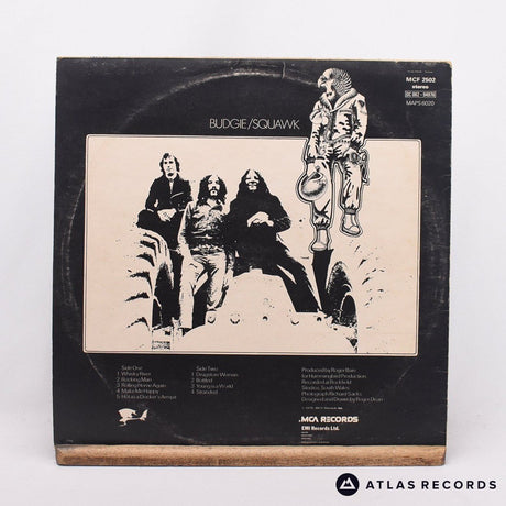 Budgie - Squawk - Reissue LP Vinyl Record - VG/VG+