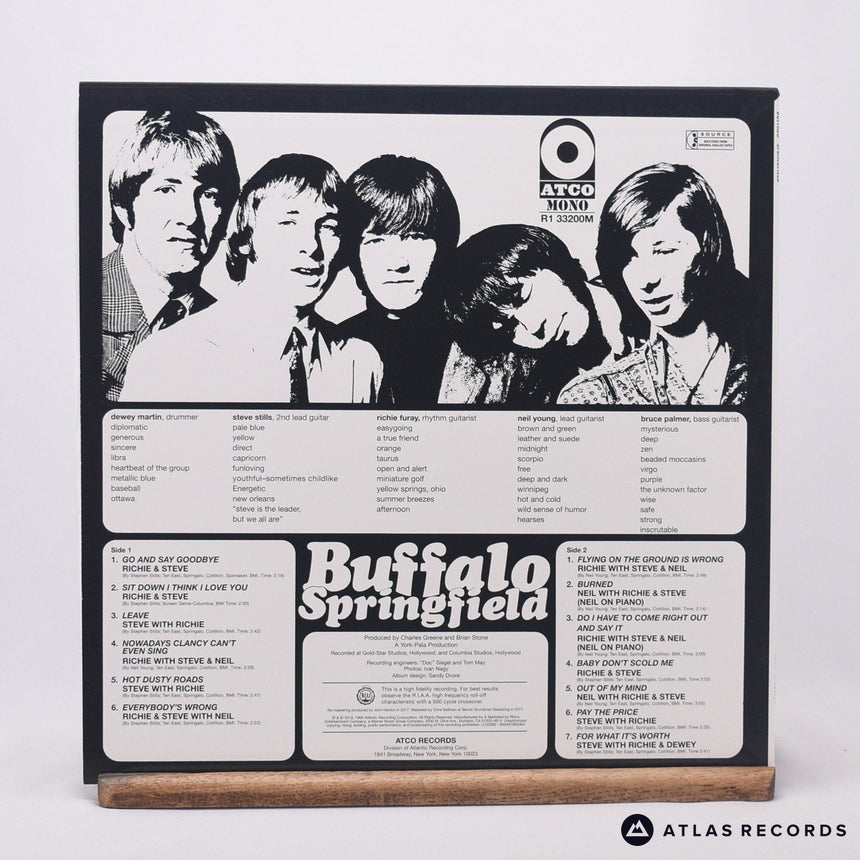 Buffalo Springfield - Buffalo Springfield - 180G 1A 1B LP Vinyl Record - VG+/EX