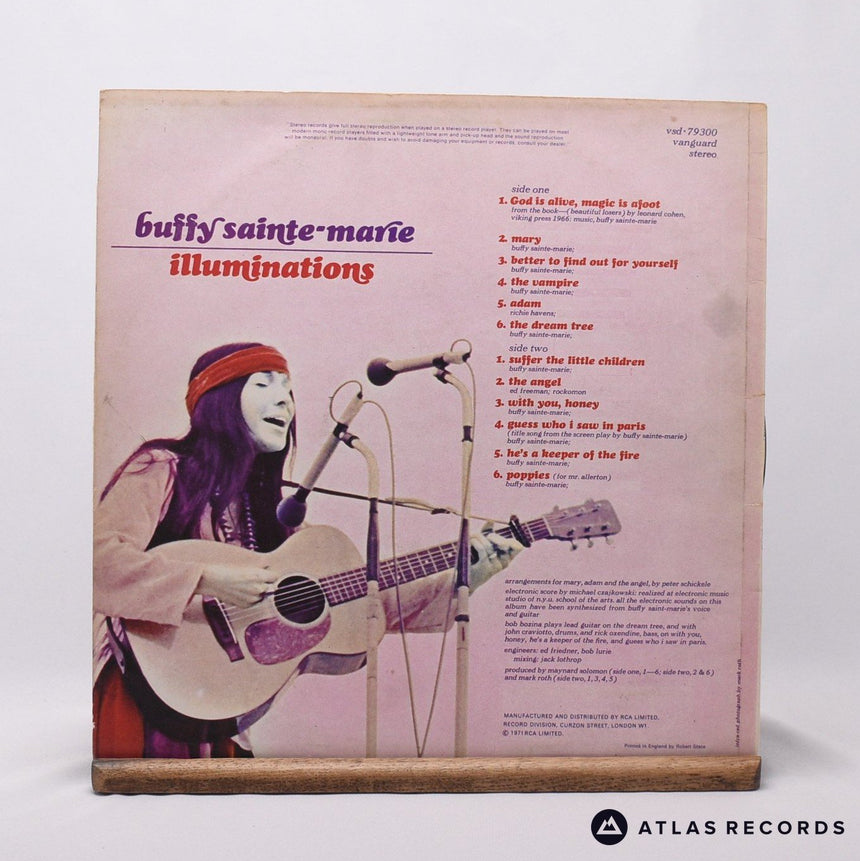 Buffy Sainte-Marie - Illuminations - Stereo -1E -1E LP Vinyl Record - VG+/VG+