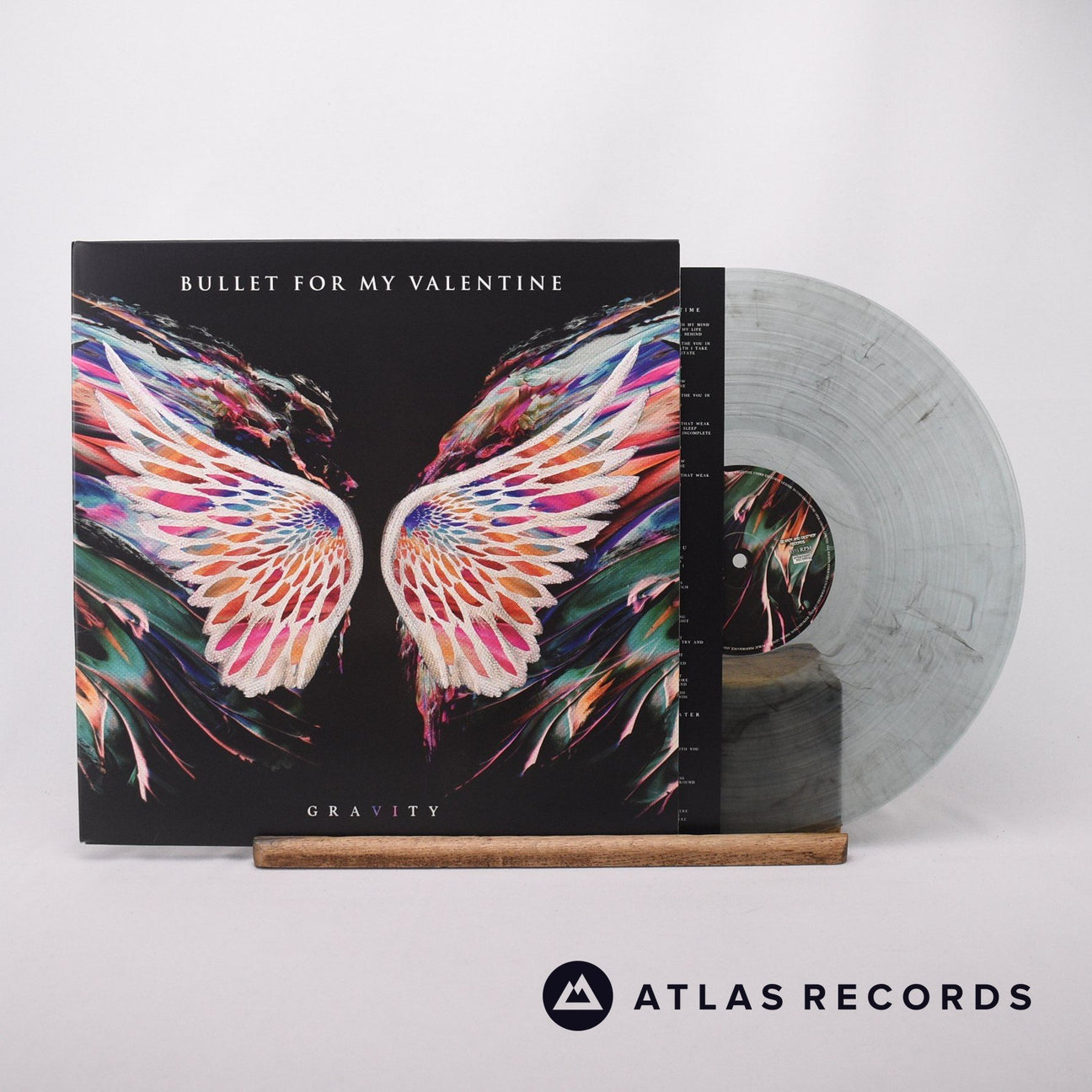 Bullet For My Valentine Gravity LP Vinyl Record - Front Cover & Record