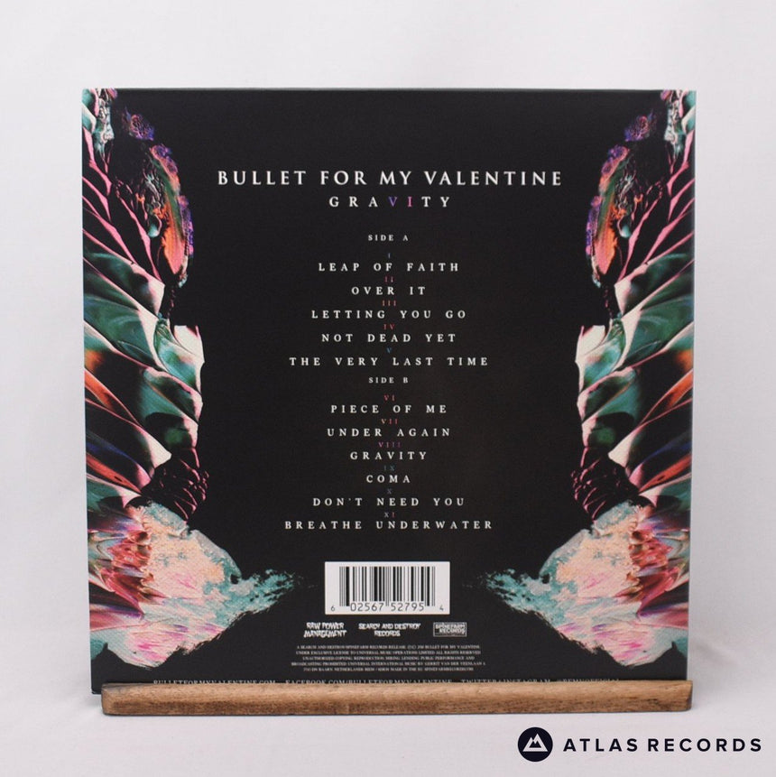 Bullet For My Valentine - Gravity - Blue Transparent/Clear/Black LP Vinyl Record