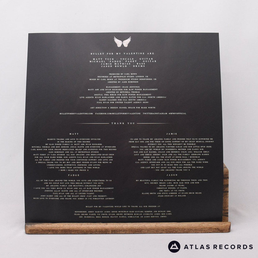 Bullet For My Valentine - Gravity - Gold Limited Edition LP Vinyl Record - NM/NM