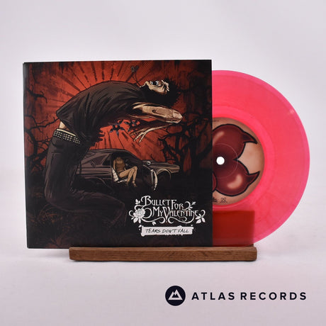 Bullet For My Valentine Tears Don't Fall 7" Vinyl Record - Front Cover & Record