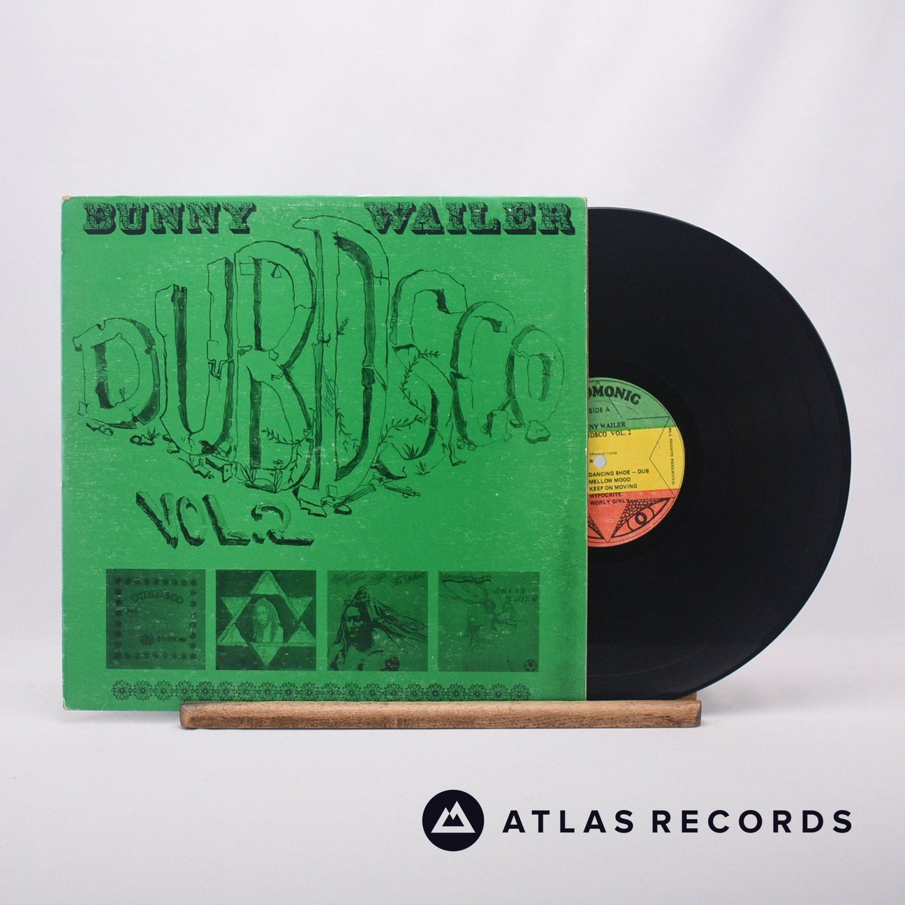 Bunny Wailer Dubdsco Vol. 2 LP Vinyl Record - Front Cover & Record