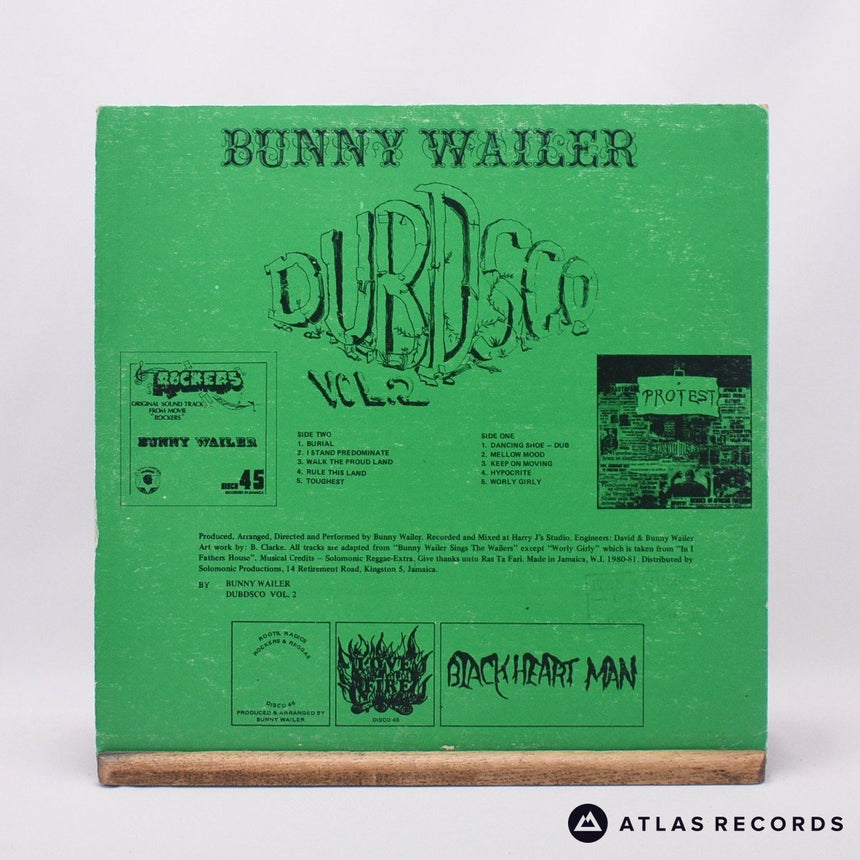 Bunny Wailer - Dubdsco Vol. 2 - A LP Vinyl Record - VG+/VG+