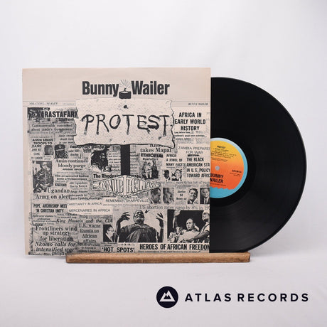 Bunny Wailer Protest LP Vinyl Record - Front Cover & Record