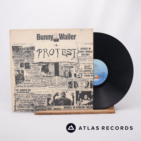Bunny Wailer Protest LP Vinyl Record - Front Cover & Record