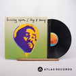 Burning Spear Dry & Heavy LP Vinyl Record - Front Cover & Record