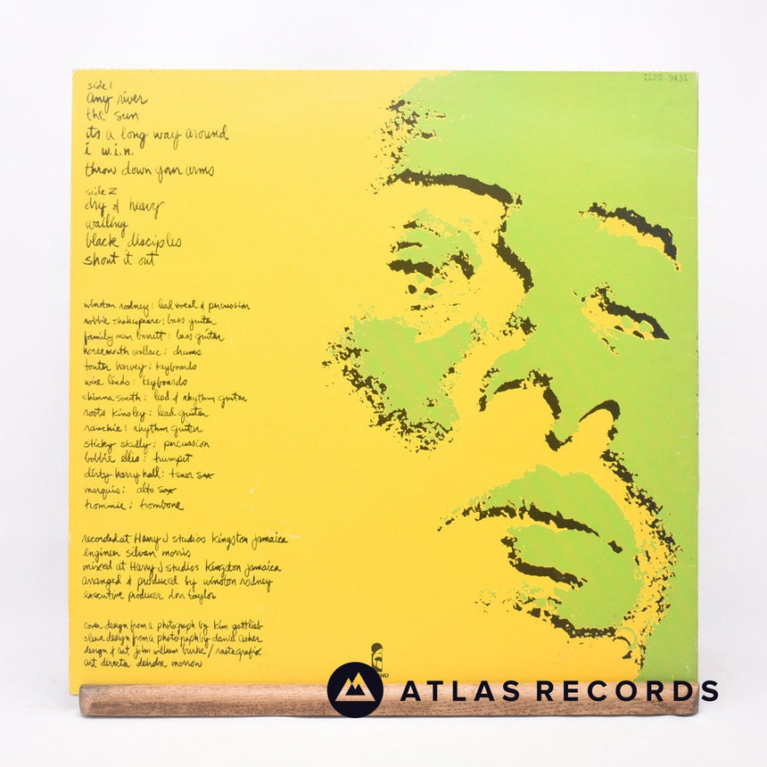 Burning Spear - Dry & Heavy - Reissue A-1 B-1 LP Vinyl Record - EX/VG