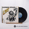 Burning Spear Live LP Vinyl Record - Front Cover & Record