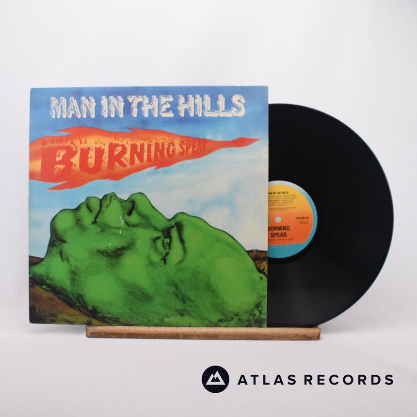 Burning Spear Man In The Hills LP Vinyl Record - Front Cover & Record