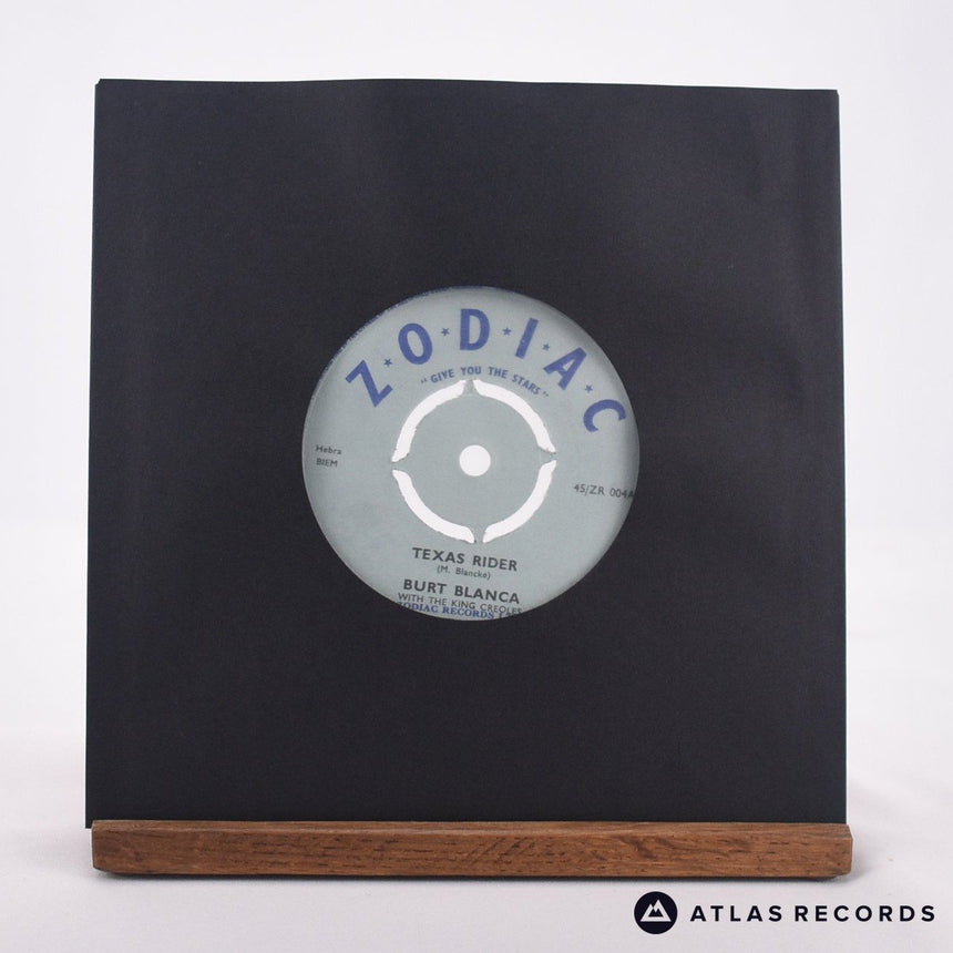 Burt Blanca Texas Rider 7" Vinyl Record - In Sleeve