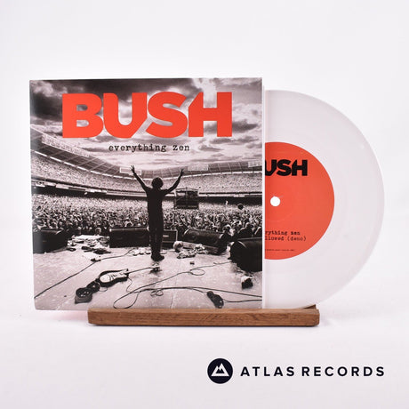 Bush Everything Zen 7" Vinyl Record - Front Cover & Record