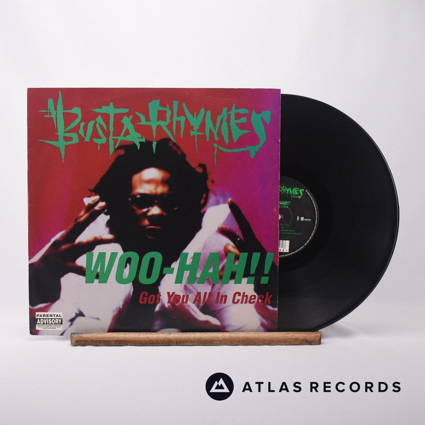 Busta Rhymes Woo Hah!! Got You All In Check 12" Vinyl Record - Front Cover & Record