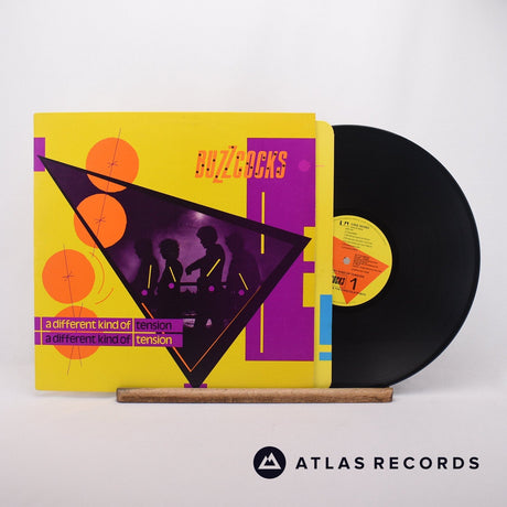 Buzzcocks A Different Kind Of Tension LP Vinyl Record - Front Cover & Record