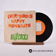 Buzzcocks Everybody's Happy Nowadays 7" Vinyl Record - Front Cover & Record