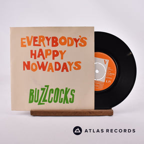 Buzzcocks Everybody's Happy Nowadays 7" Vinyl Record - Front Cover & Record