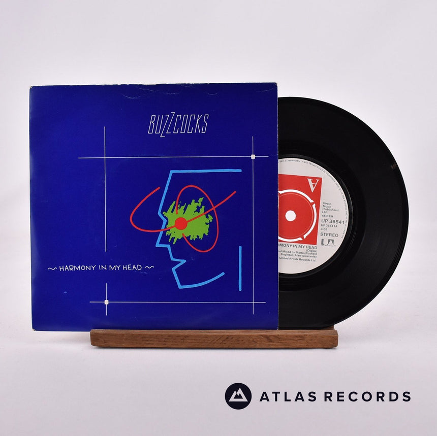 Buzzcocks Harmony In My Head 7" Vinyl Record - Front Cover & Record