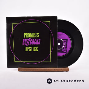 Buzzcocks Promises 7" Vinyl Record - Front Cover & Record