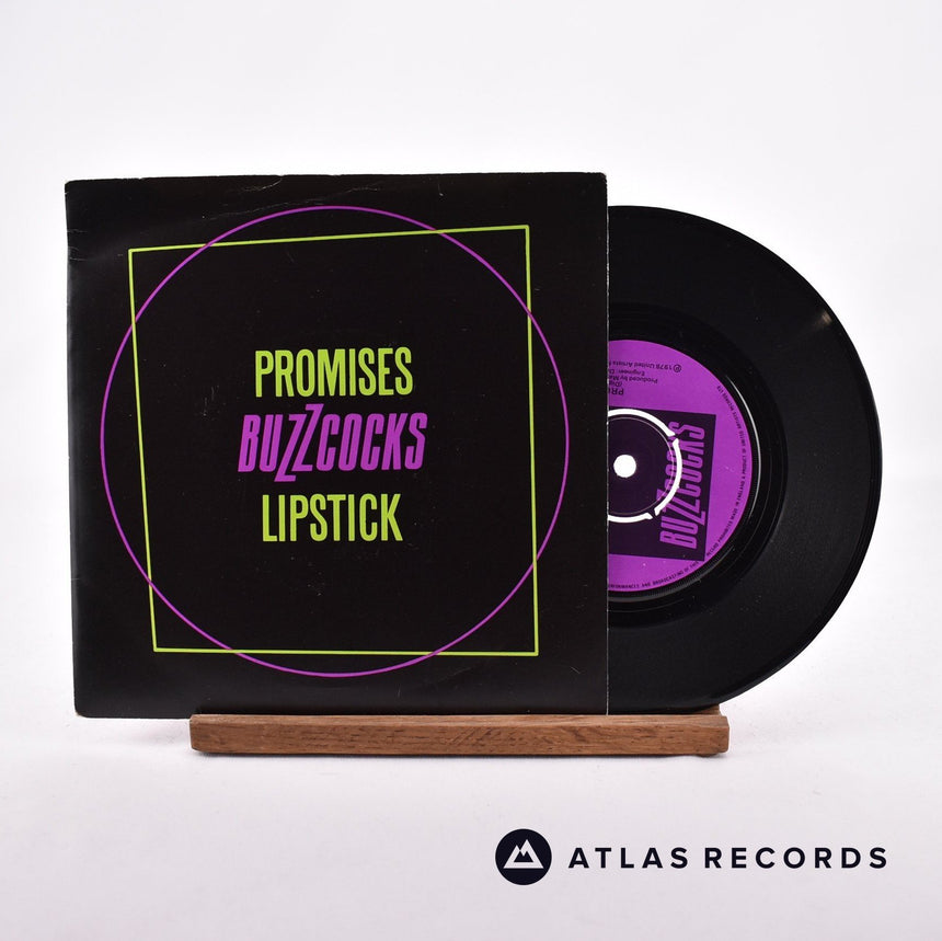 Buzzcocks Promises 7" Vinyl Record - Front Cover & Record
