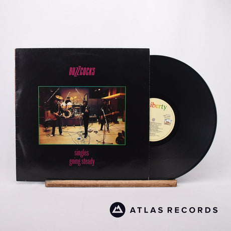 Buzzcocks Singles Going Steady LP Vinyl Record - Front Cover & Record