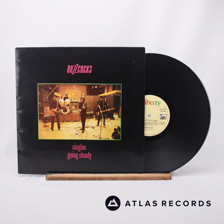 Buzzcocks Singles Going Steady LP Vinyl Record - Front Cover & Record