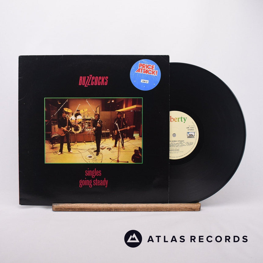 Buzzcocks Singles Going Steady LP Vinyl Record - Front Cover & Record