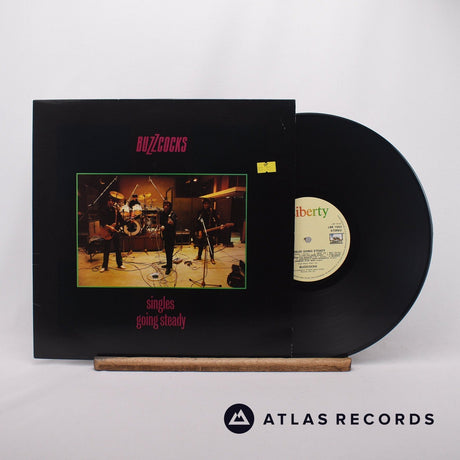 Buzzcocks Singles Going Steady LP Vinyl Record - Front Cover & Record