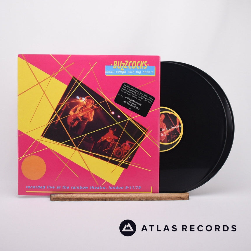 Buzzcocks - Small Songs With Big Hearts - Double LP Vinyl Record - EX/EX