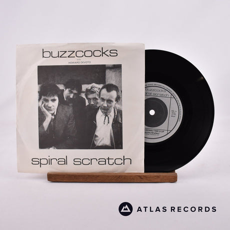 Buzzcocks Spiral Scratch 7" Vinyl Record - Front Cover & Record