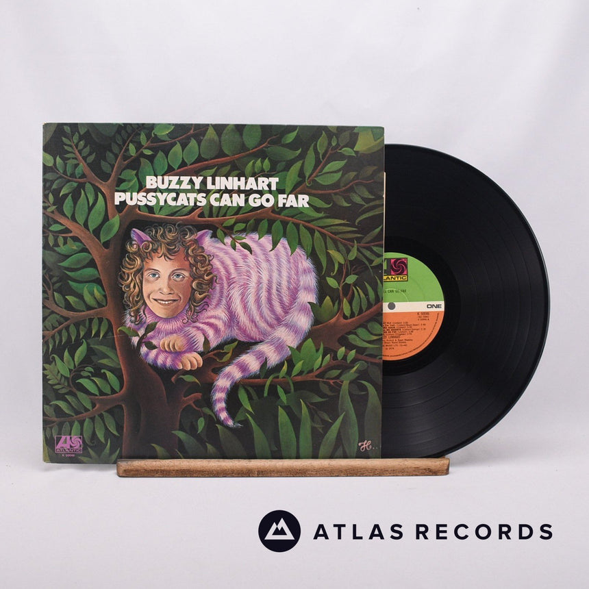 Buzzy Linhart Pussycats Can Go Far LP Vinyl Record - Front Cover & Record