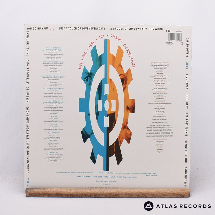 C + C Music Factory - Gonna Make You Sweat - LP Vinyl Record - EX/NM