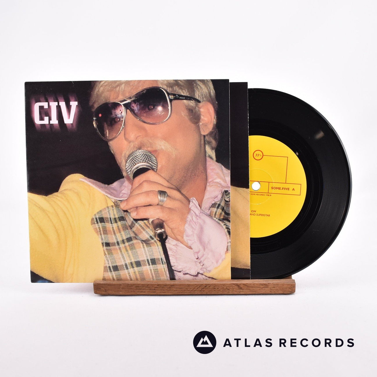 CIV Secondhand Superstar 7" Vinyl Record - Front Cover & Record
