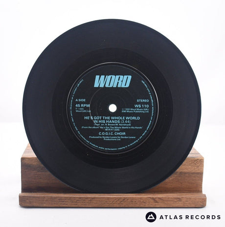 C.O.G.I.C. Choir - He's Got The Whole World In His Hands - 7" Vinyl Record - VG+/EX