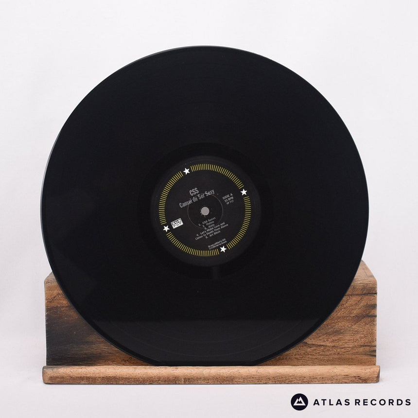 CSS - Cansei De Ser Sexy - Lyric Sheet 1-A 1-B LP Vinyl Record - EX/VG+