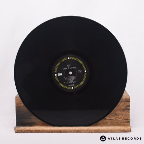 CSS - Cansei De Ser Sexy - Lyric Sheet 1-A 1-B LP Vinyl Record - EX/VG+