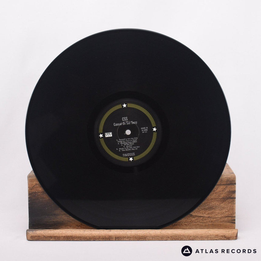 CSS - Cansei De Ser Sexy - Lyric Sheet 1-A 1-B LP Vinyl Record - EX/VG+