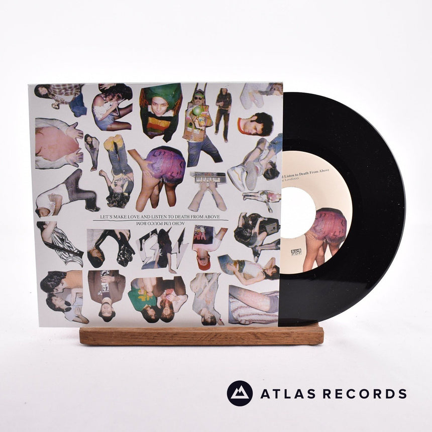 CSS Let's Make Love And Listen To Death From Above 7" Vinyl Record - Front Cover & Record