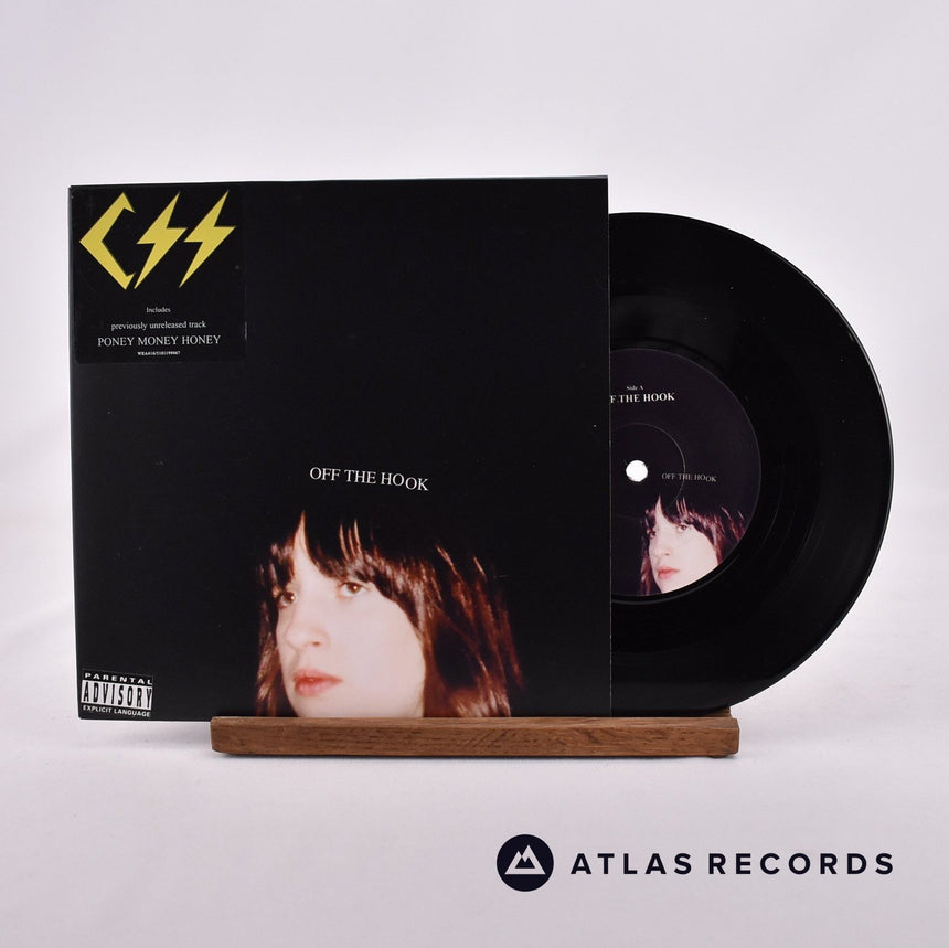 CSS Off The Hook 7" Vinyl Record - Front Cover & Record