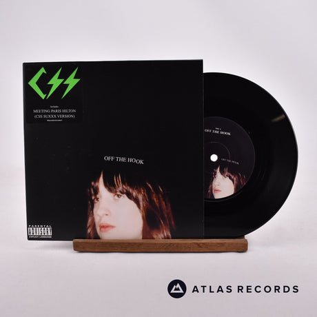 CSS Off The Hook 7" Vinyl Record - Front Cover & Record
