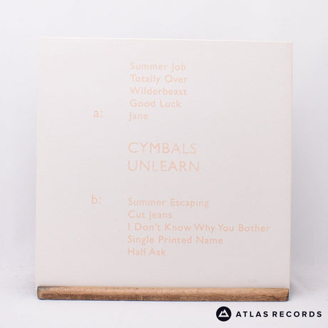 CYMBALS - Unlearn - Limited Edition LP Vinyl Record - EX/EX