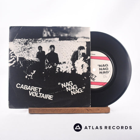 Cabaret Voltaire Nag Nag Nag 7" Vinyl Record - Front Cover & Record