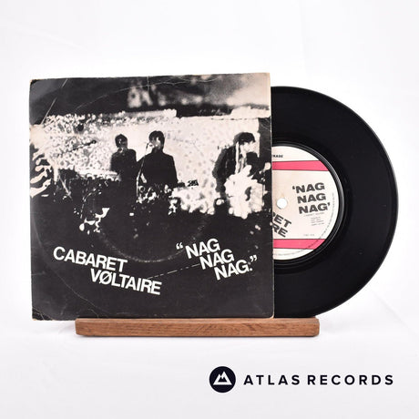 Cabaret Voltaire Nag Nag Nag 7" Vinyl Record - Front Cover & Record