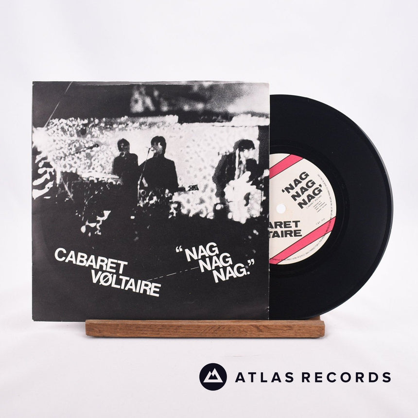 Cabaret Voltaire Nag Nag Nag 7" Vinyl Record - Front Cover & Record