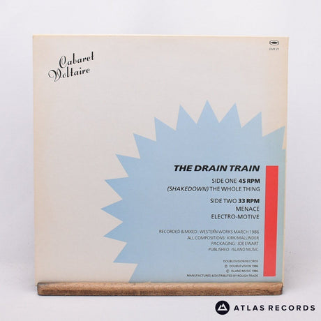Cabaret Voltaire - The Drain Train - 2 x 12" Vinyl Record - EX/EX