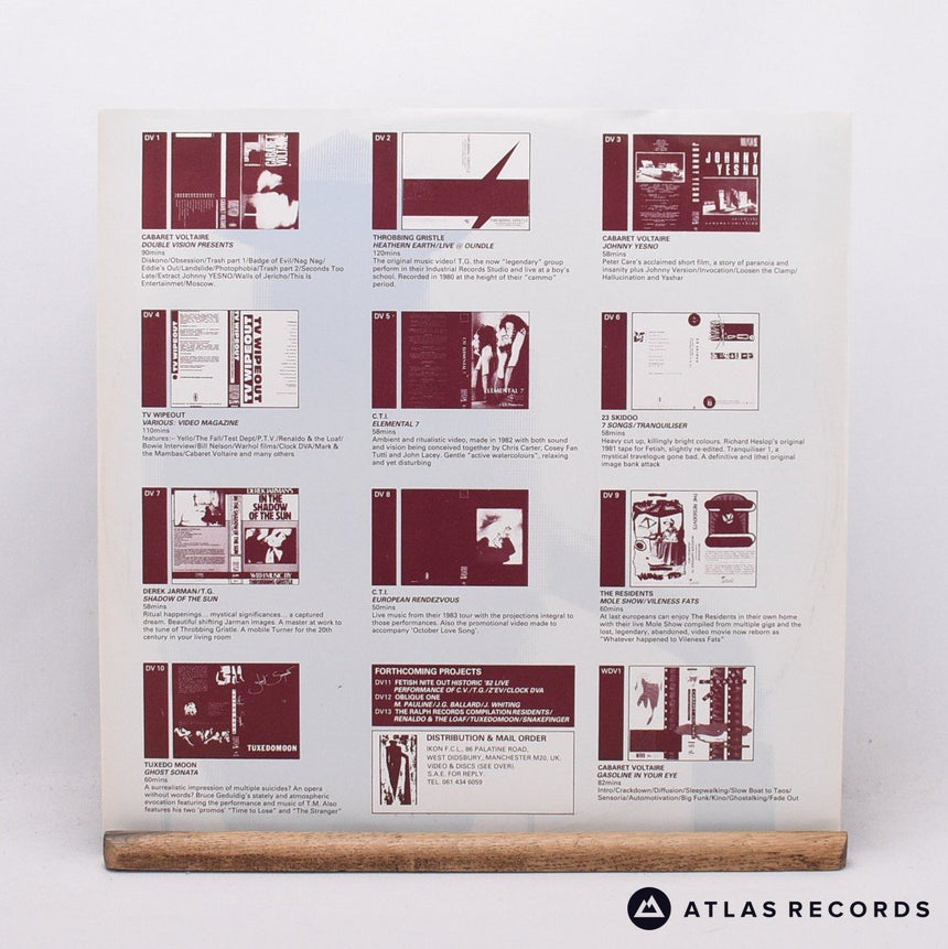 Cabaret Voltaire - The Drain Train - 2 x 12" Vinyl Record - EX/EX