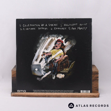 Cabbage - The Extended Play Of Cruelty - Green Signed 10" Vinyl Record - VG+/EX