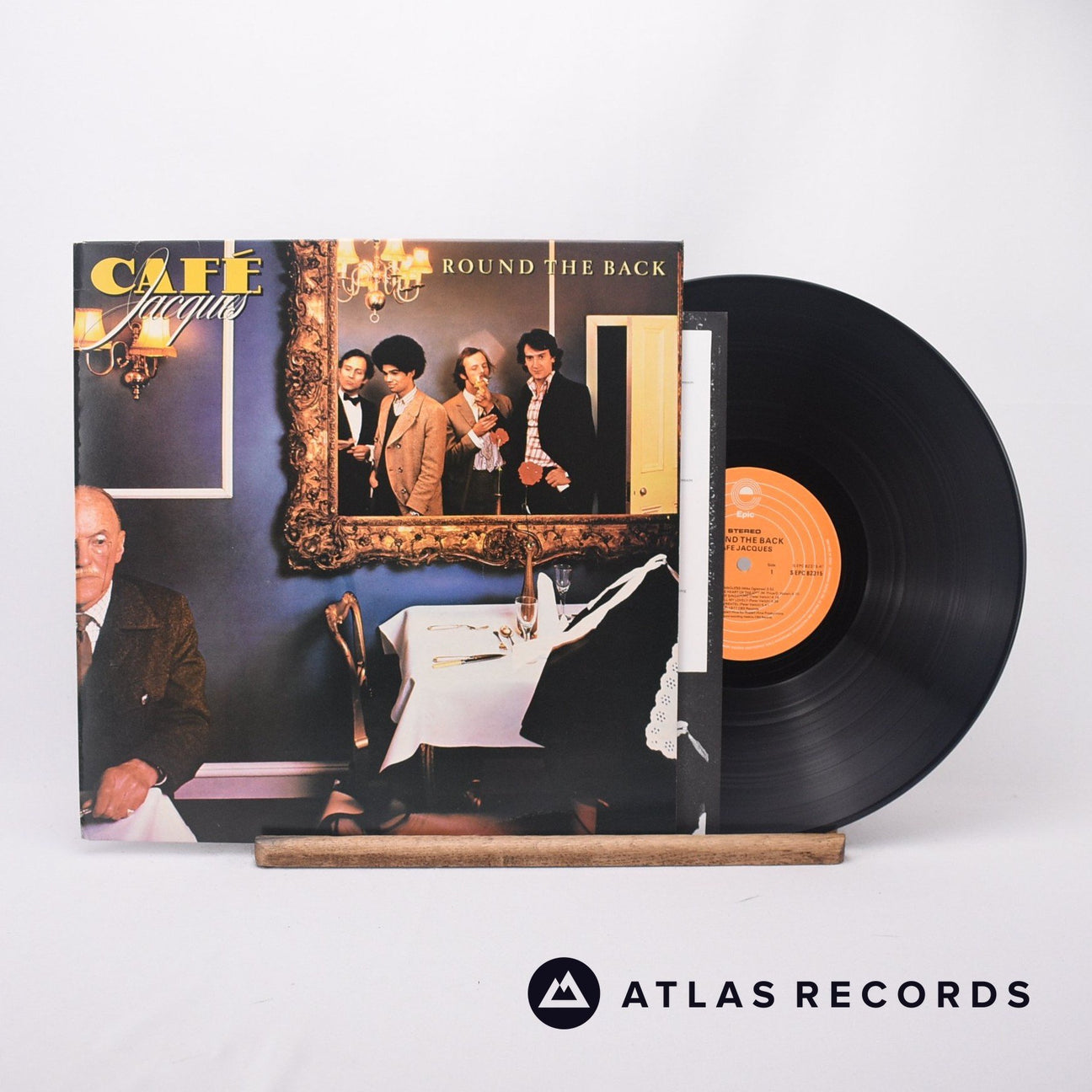 Café Jacques Round The Back LP Vinyl Record - Front Cover & Record